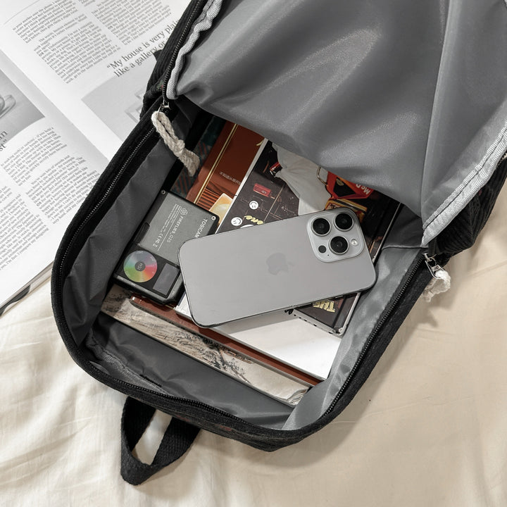 Backpack with Playful Fruit Pattern Bowlift