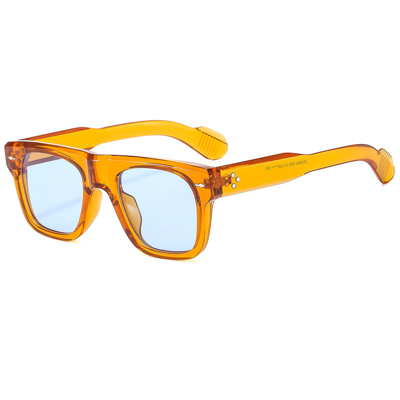 Women's sunglasses in an urban style with yellow lenses Bowlift