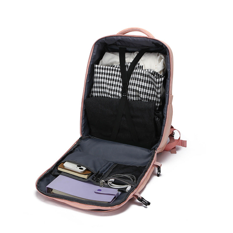 Versatile Tech-Integrated Backpack Bowlift