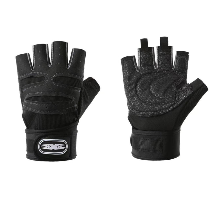 Padded Half-Finger Cycling Gloves Bowlift