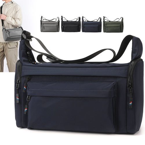 Structured Multi-Pocket Tactical Messenger Bag Bowlift