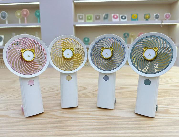 Unisex Portable Handheld Fan with Animal Design Bowlift