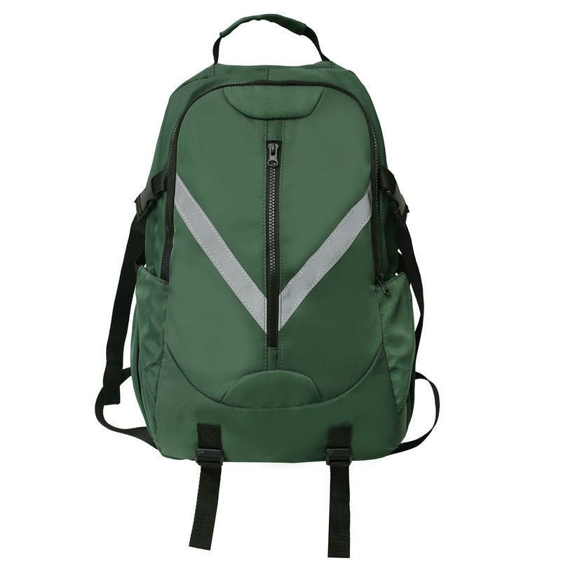 Reflective Multi-Compartment Adventure Backpack Bowlift