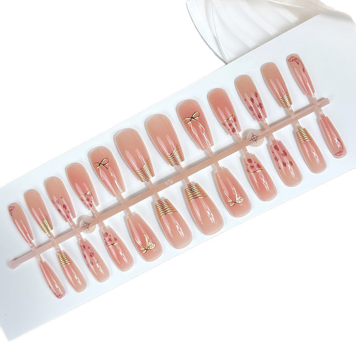 Elegant Press-On Nail Design Bowlift