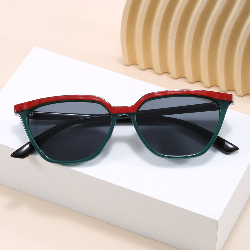 Women's modern geometric sunglasses with elegant design Bowlift