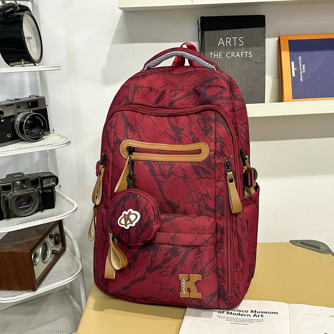 Marble Designed Multi-Functional Backpack Bowlift