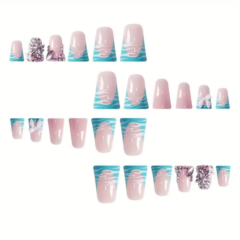 Premium Decorative Nail Extensions Bowlift