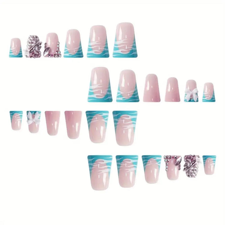 Premium Decorative Nail Extensions Bowlift