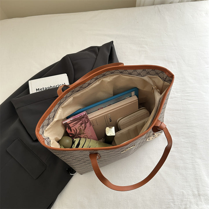 Elegant Geometric Pattern Tote Bag