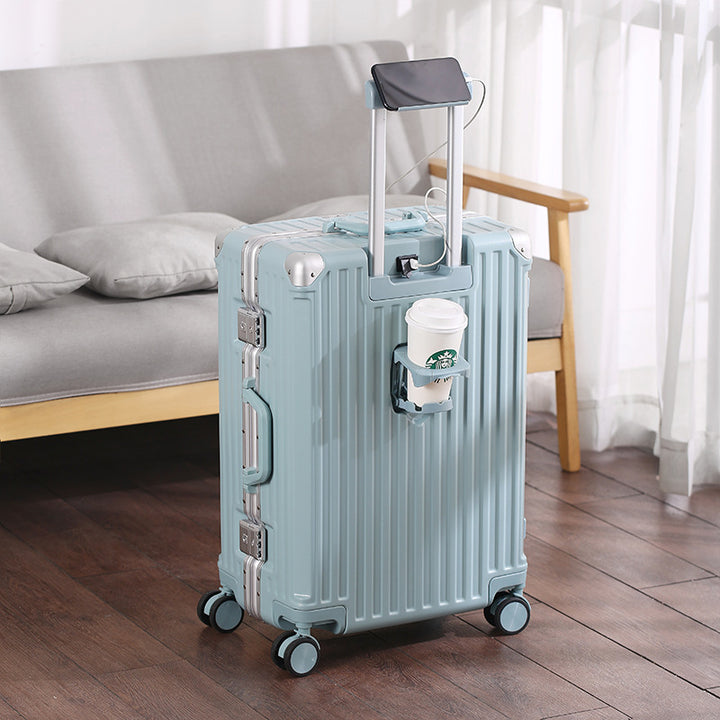 Unisex Sleek and Durable TSA-Friendly Hard Shell Carry-On Suitcase Bowlift