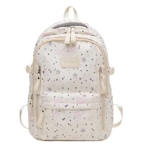 Starry Pattern Casual Backpack
