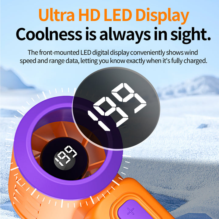 Unisex High-Performance Mini Handheld Fan Bowlift