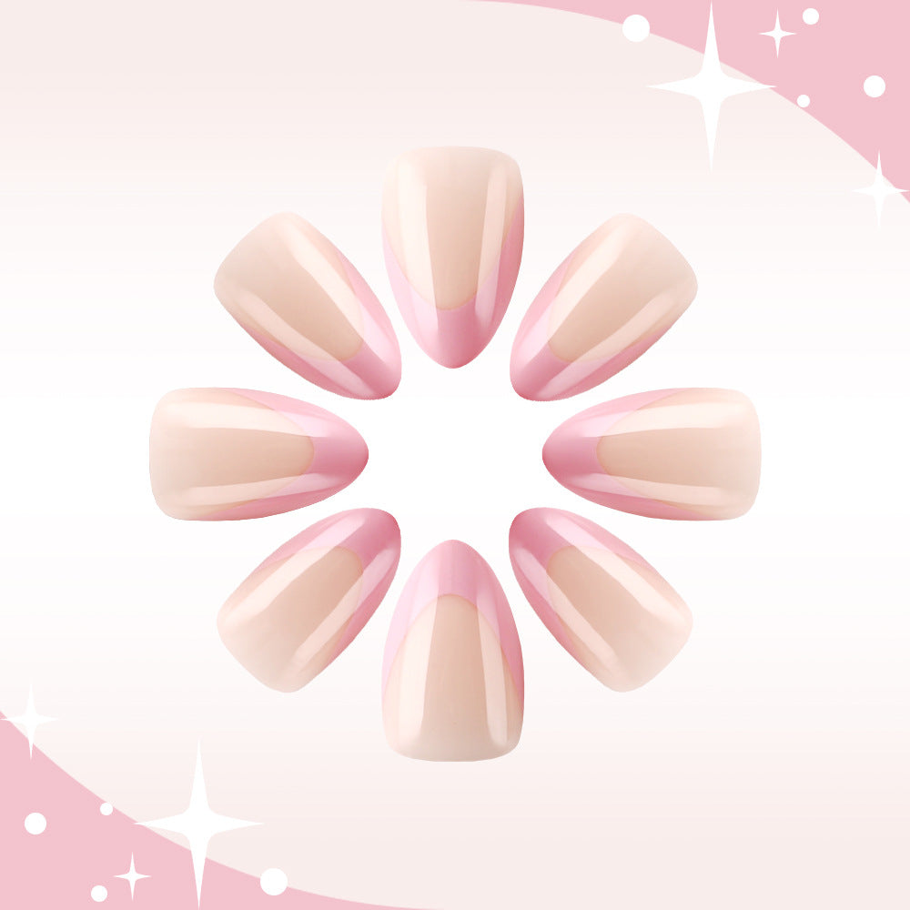 Elegant French Tip Gel Nail Art Bowlift