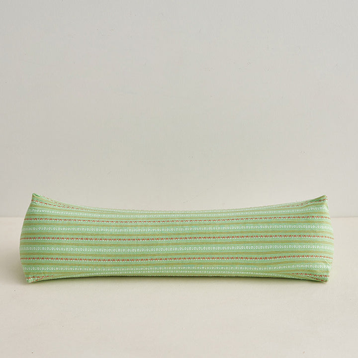 Ergonomic neck roll with stylish striped pattern Bowlift