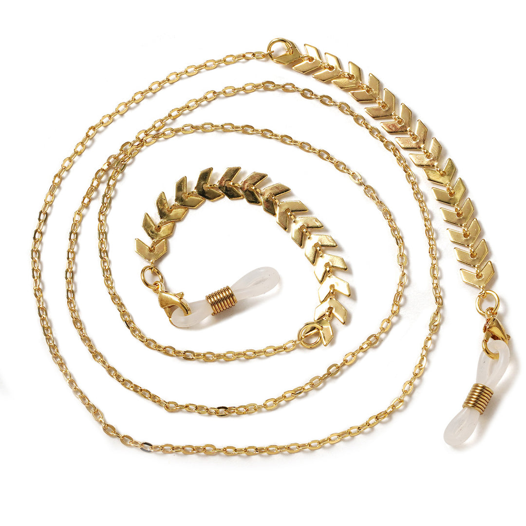 Multifunctional Beaded Eyewear Chain Bowlift