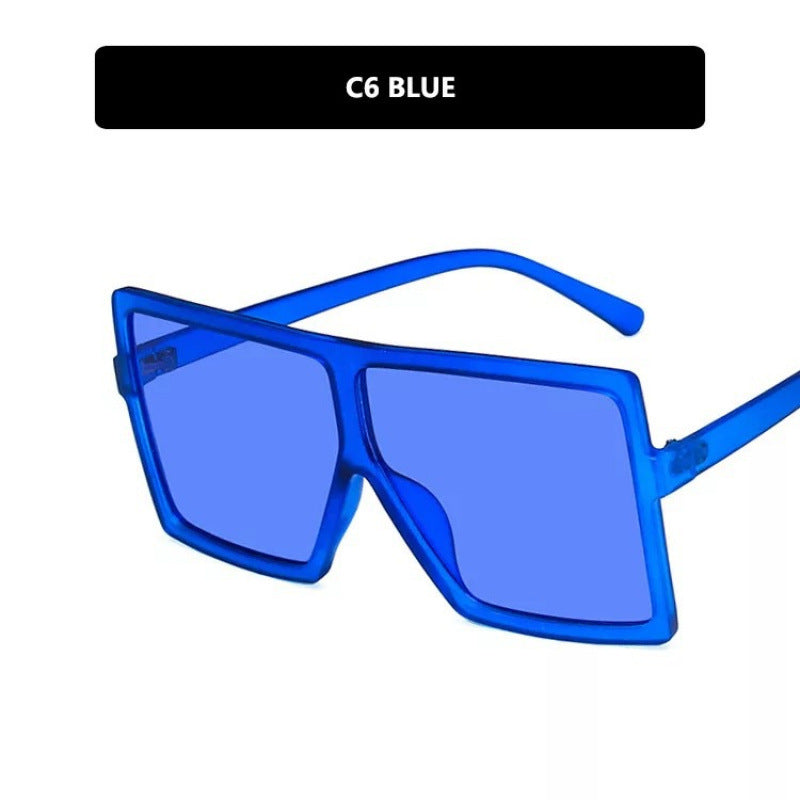 Women's stylish oversized sunglasses in elegant square design Bowlift