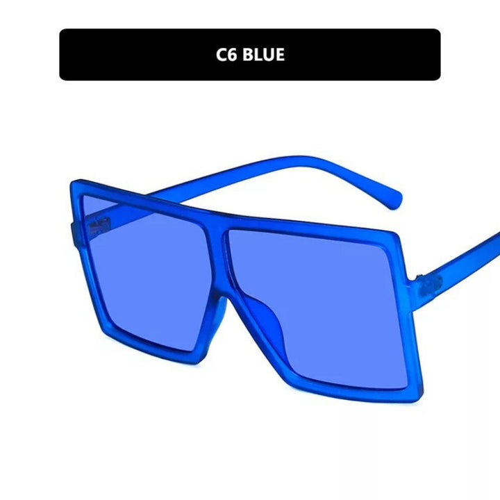 Women's stylish oversized sunglasses in elegant square design Bowlift