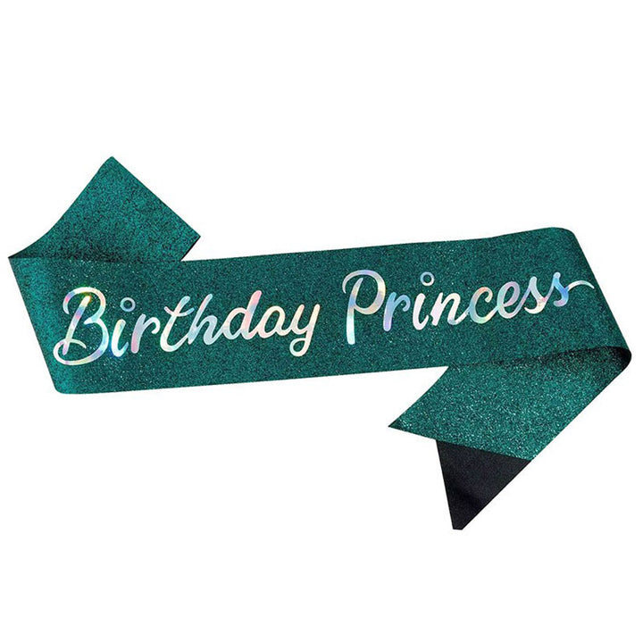 Women's Glittering Birthday Sash Bowlift