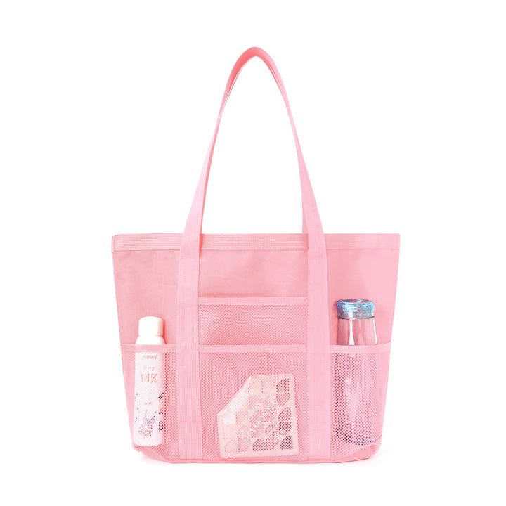 Padded shopping bag with side mesh pockets Bowlift