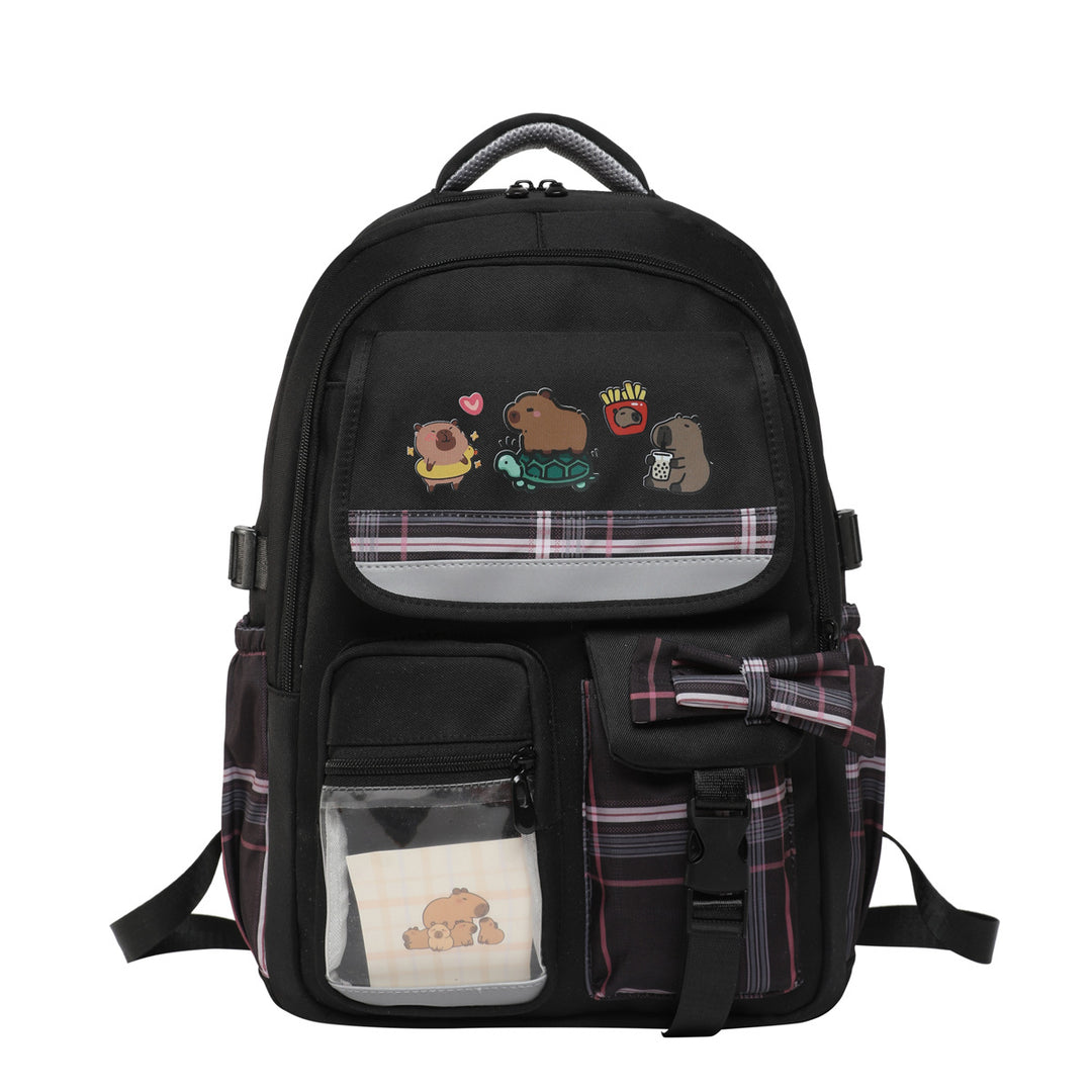 Backpack with Playful Animal Design Bowlift