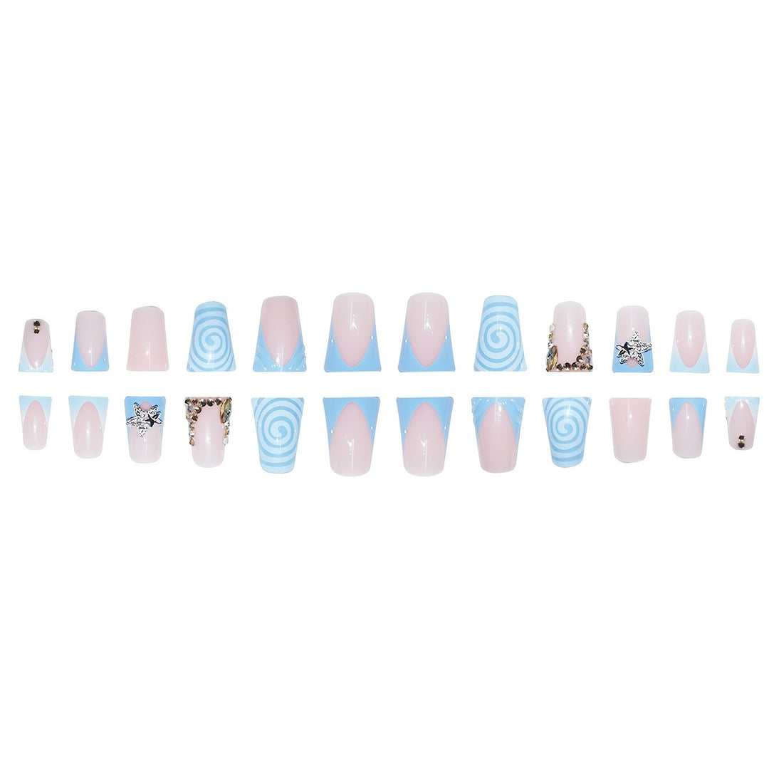 Artistic Press-On Nail Enhancements Bowlift
