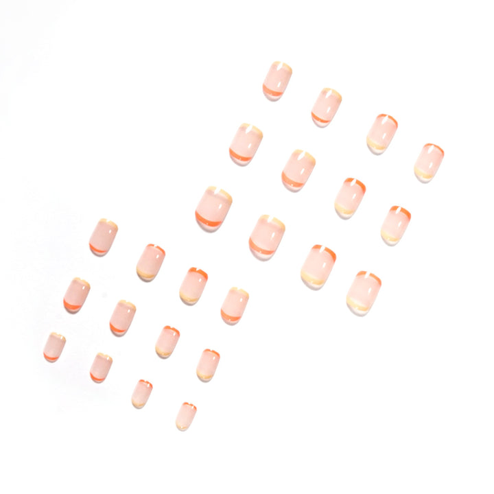 Elegant Nail Art with Bright Tips Bowlift