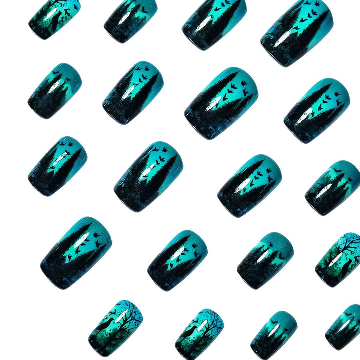 Nature-Inspired Artistic Nail Wraps Bowlift