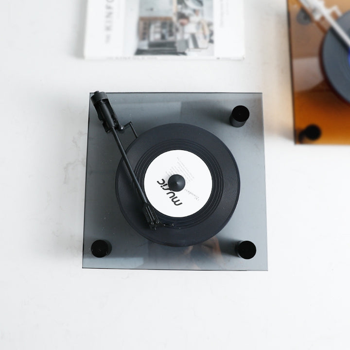 Retro-Inspired Vinyl Record Player
