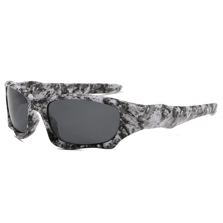 Performance Wraparound Polarized Sunglasses with UV Protection Bowlift