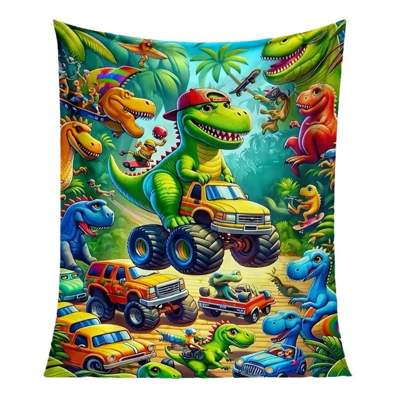 Plush Dinosaur Print