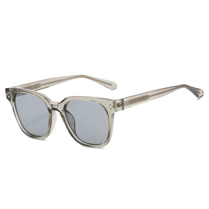 Women’s Geometric Sunglasses with Wide Frame and UV Protection Bowlift