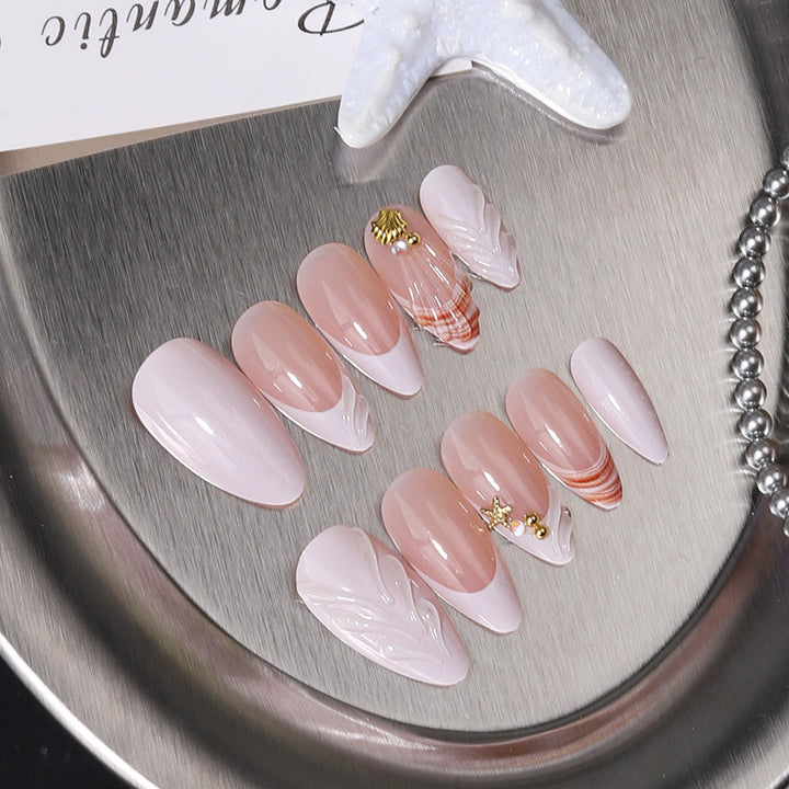 Premium Quality Press-On Nail Set Bowlift
