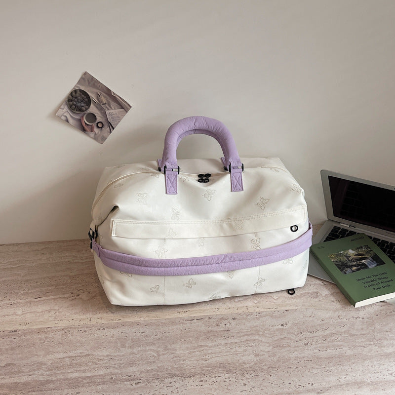 Leisure and Travel Bag with Versatile Compartment Design Bowlift
