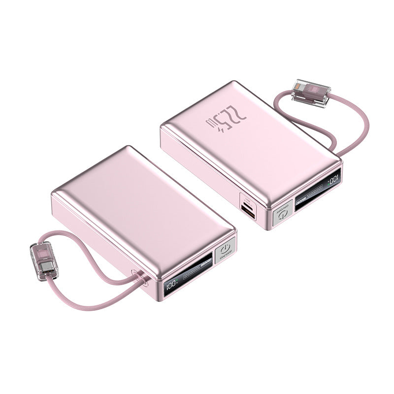 Ultra-slim power bank with fast charging function Bowlift