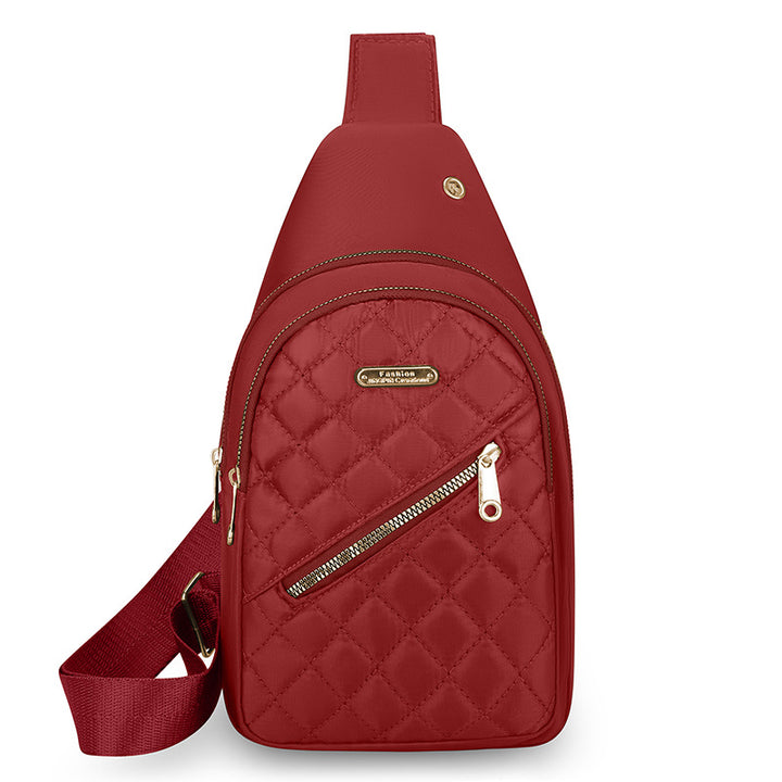 Quilted Sling Backpack Bowlift