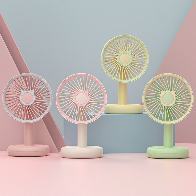 Unisex Portable Table Fan with Multiple Speed Levels Bowlift