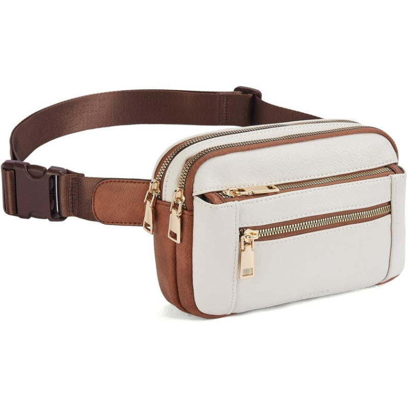 Elegant Leather Fanny Pack Bowlift