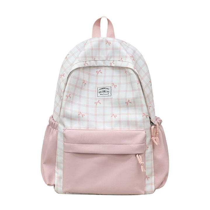 Casual Print Backpack Bowlift