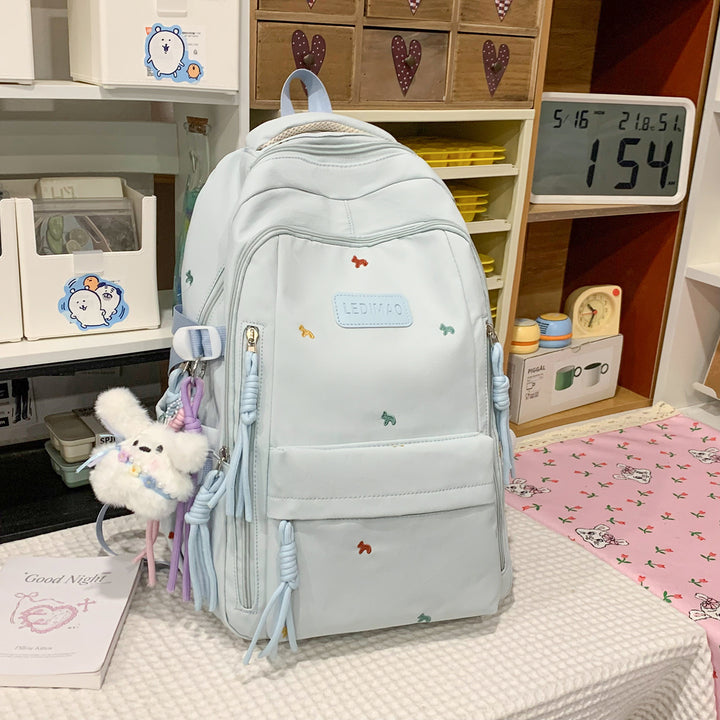 Cute Character-Embellished Backpack Bowlift 1791206030