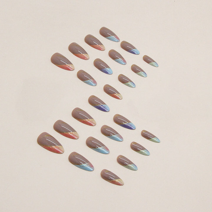 Artistic Gradient Nail Art Tips Bowlift