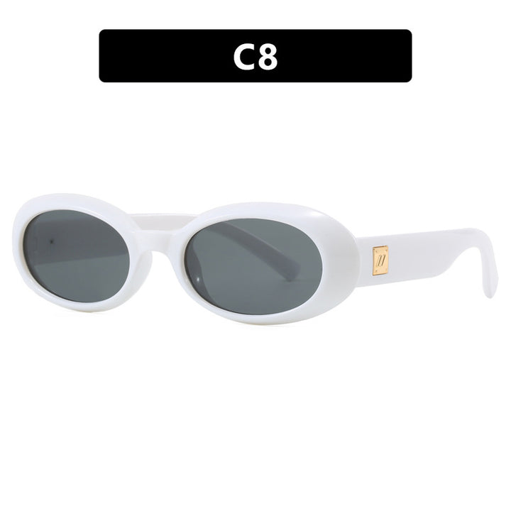 Ladies exclusive sunglasses in elegant oval design Bowlift