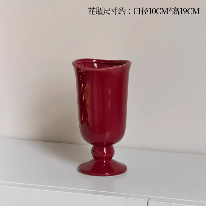 French Style Ceramic Vase