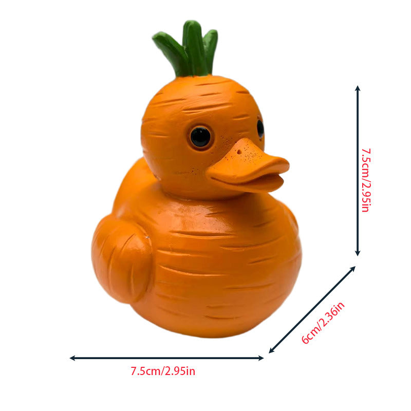 Funny Decor Rubber Duck with Sprinkles Bowlift