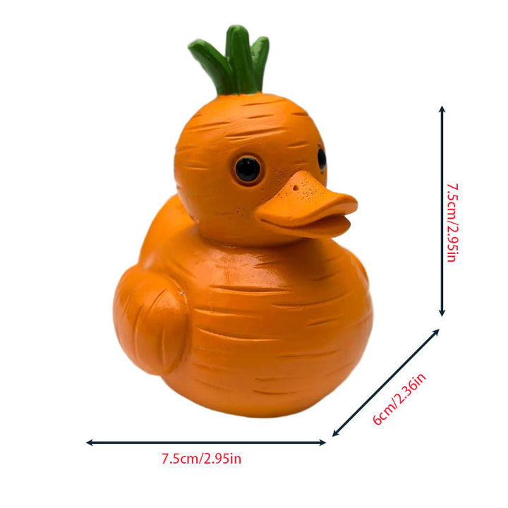 Funny Decor Rubber Duck with Sprinkles Bowlift