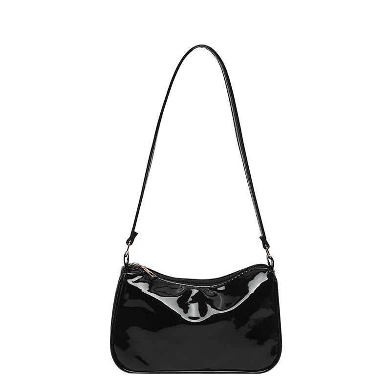 WoGlossy Textured Handheld Crossbody Bag Bowlift