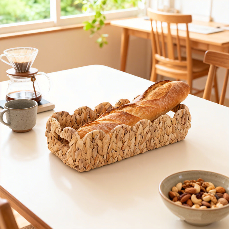 Artisan Woven Decorative Basket Bowlift