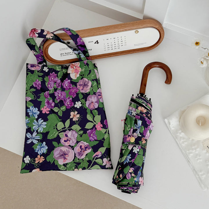 Women's multifunctional shoulder bag with floral design Bowlift