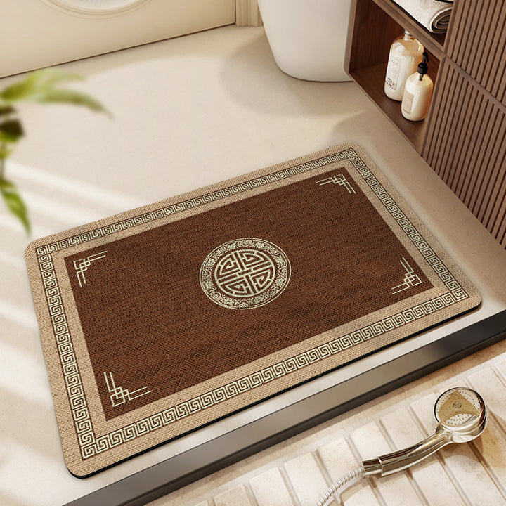 Home Decorative Bath Mat Bowlift