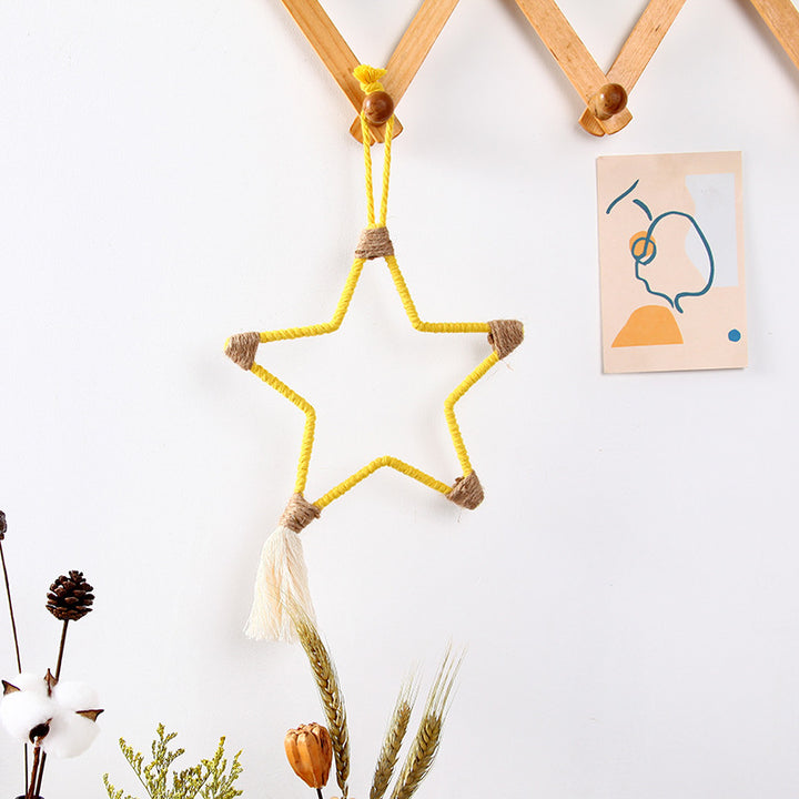 Macrame Crescent Wall Decor Bowlift