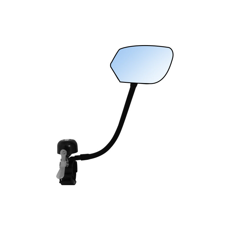 adjustable full-rotation handlebar rearview mirror with anti-glare convex glass Bowlift